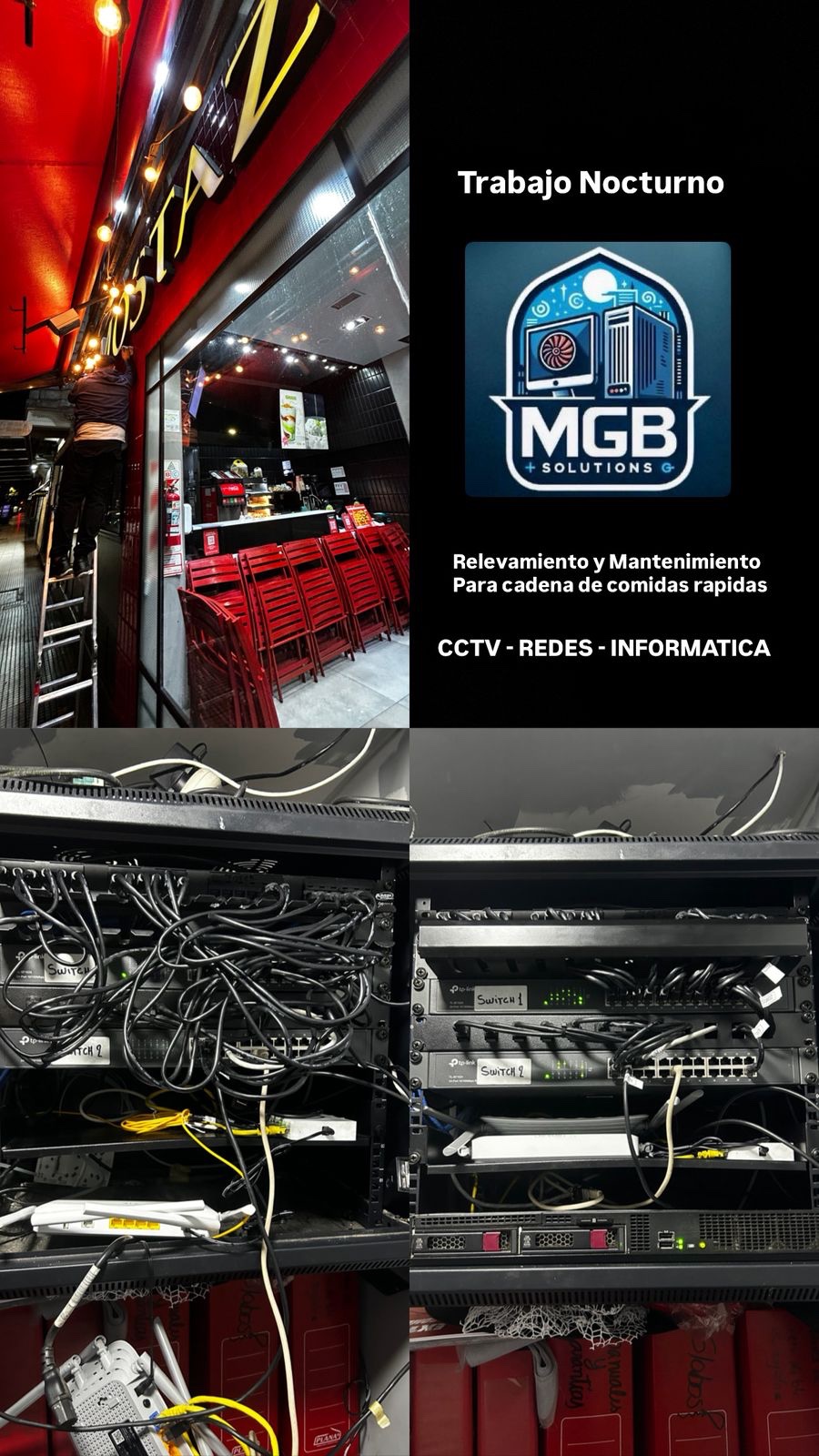 Técnico electricista del hogar en CABA — trabajo 2