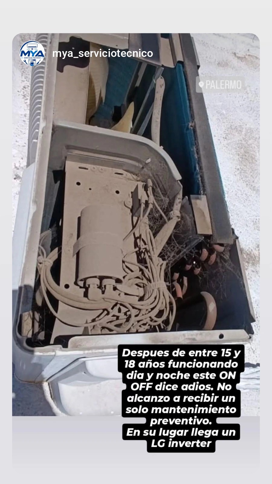 Instalador de aire acondicionado en Villa General Mitre — trabajo 3