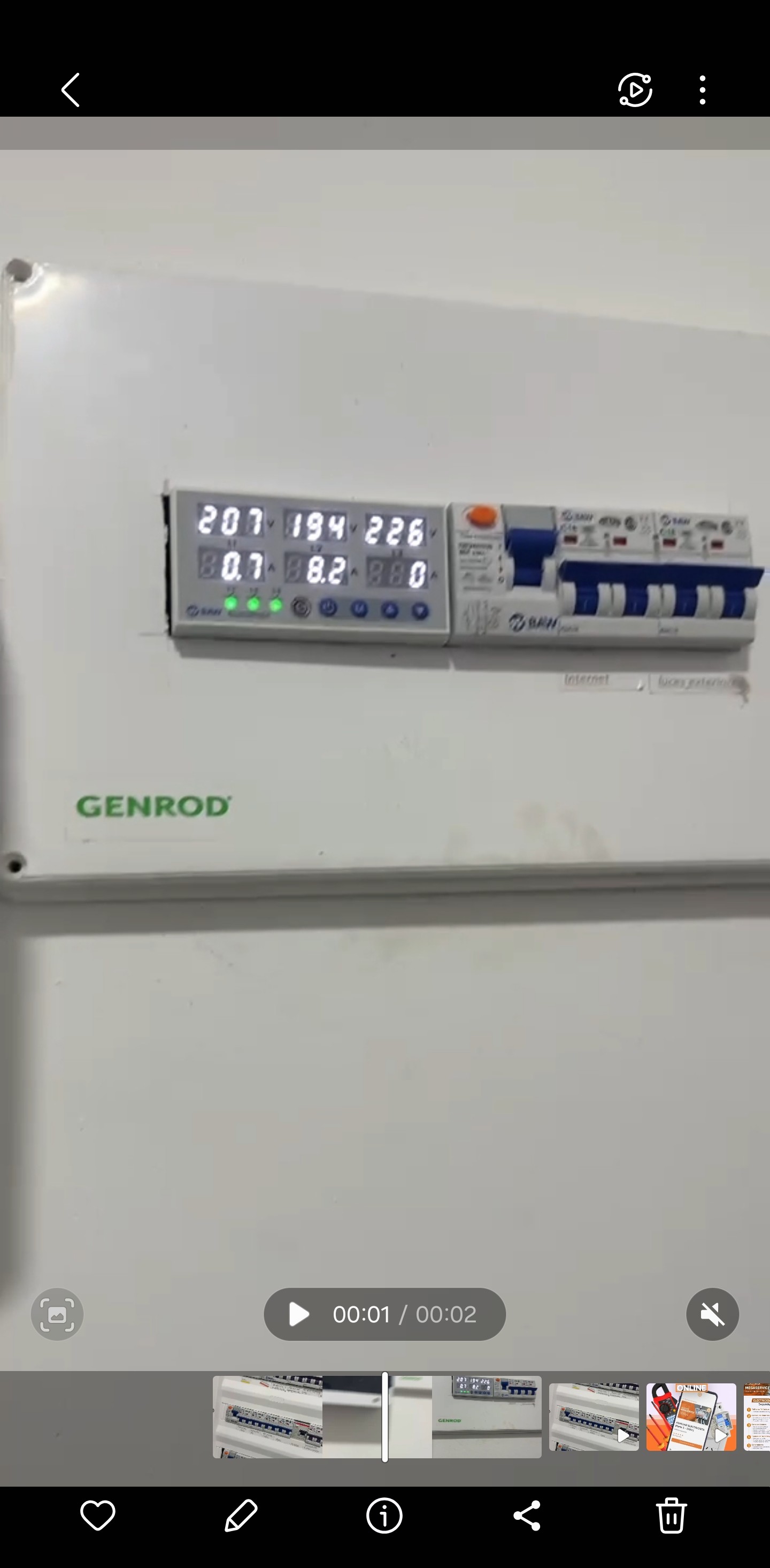 Electricista en Argentina — trabajo 3