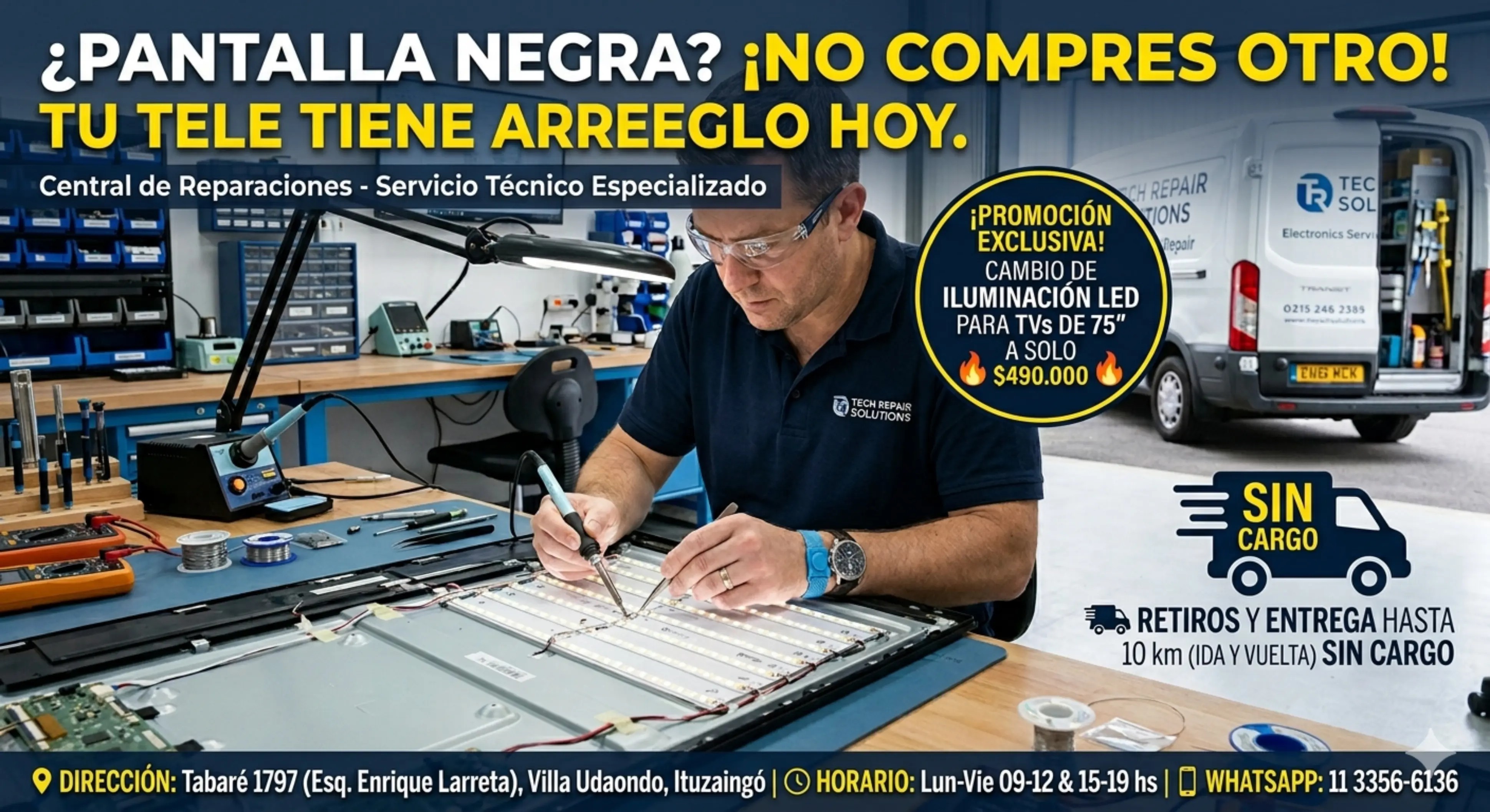 Técnico electrónico en tabaré 1797  — trabajo 3