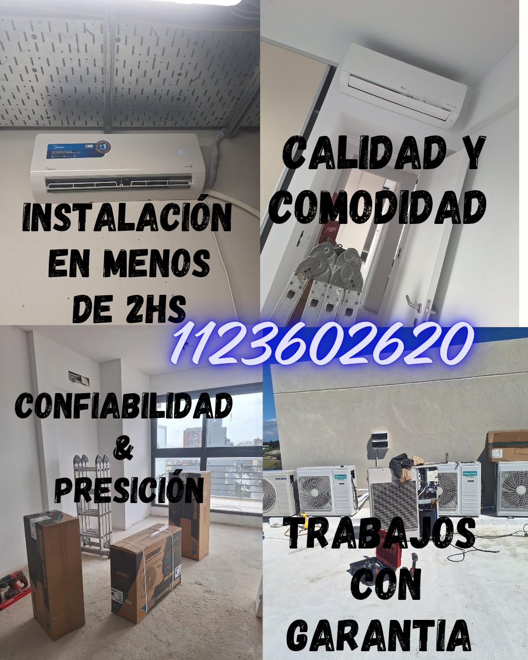 Electricista, Instalador de aire acondicionado, Pintor, Albañil en Argentina — trabajo 1