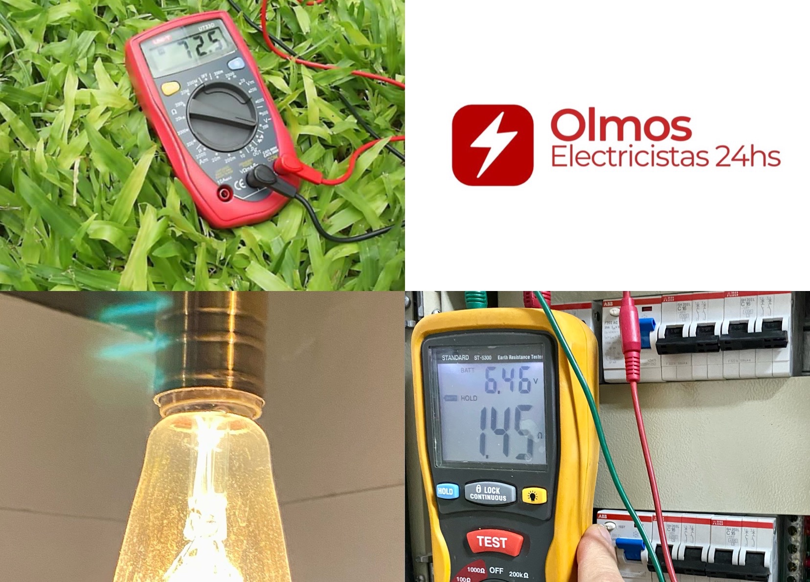 Electricista, Técnico electricista del hogar, Técnico electrónico en Ciudad Autónoma de Buenos Aires — trabajo 1