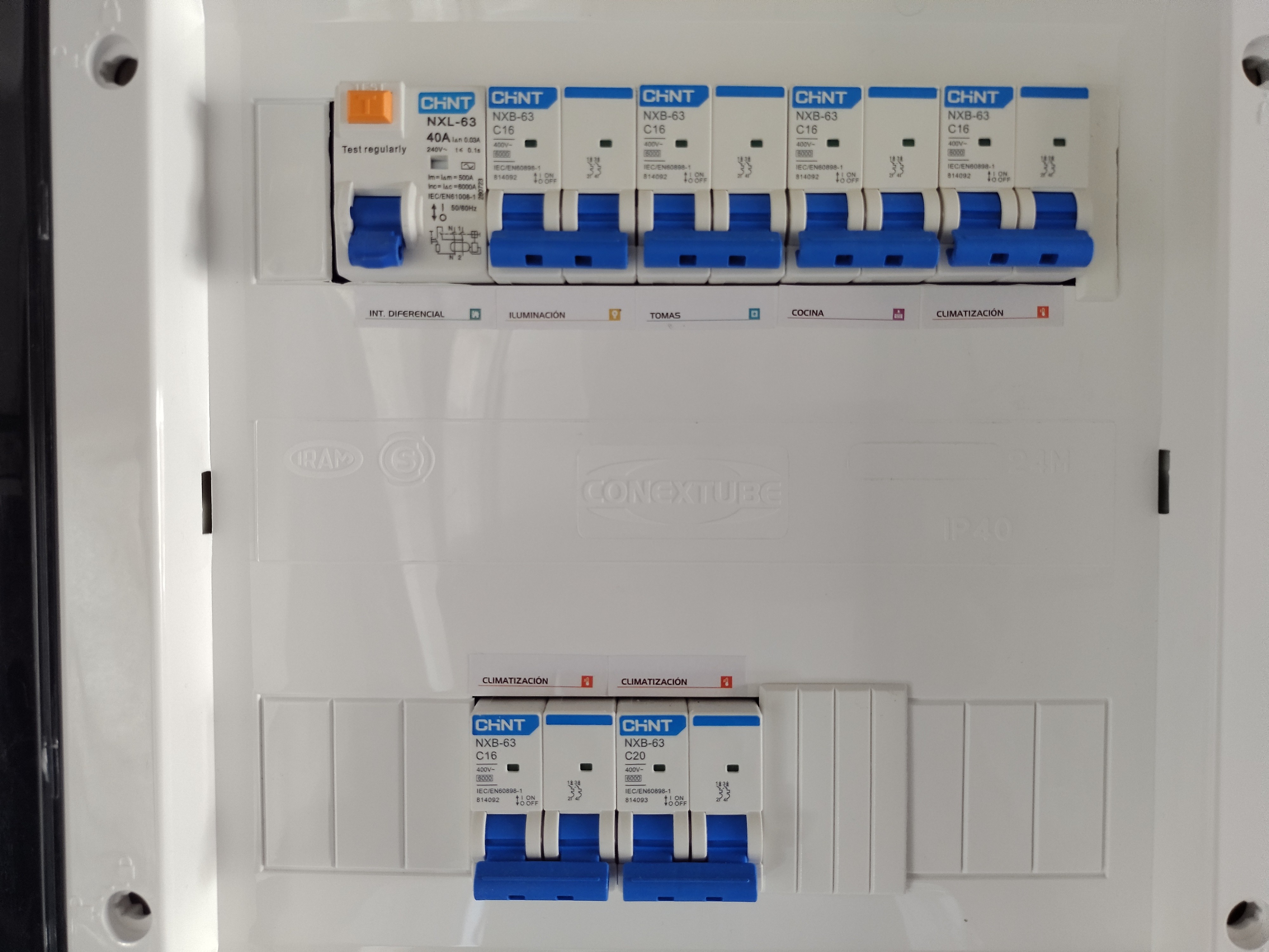 Electricista, Técnico electricista del hogar en San Justo — trabajo 4