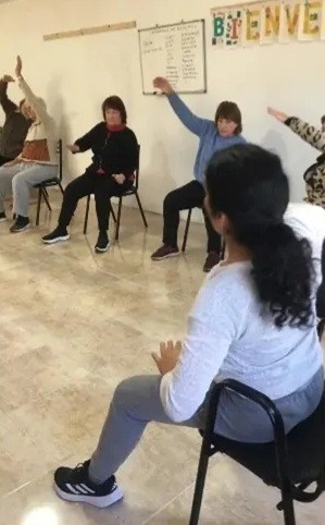 Taller de gimnasia y elongacion en Necochea — trabajo 1