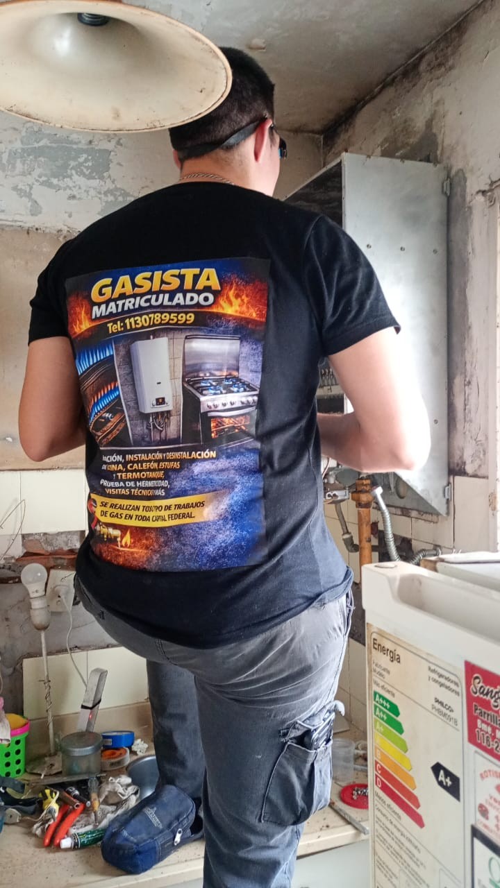 Gasista en Monserrat  — trabajo 6