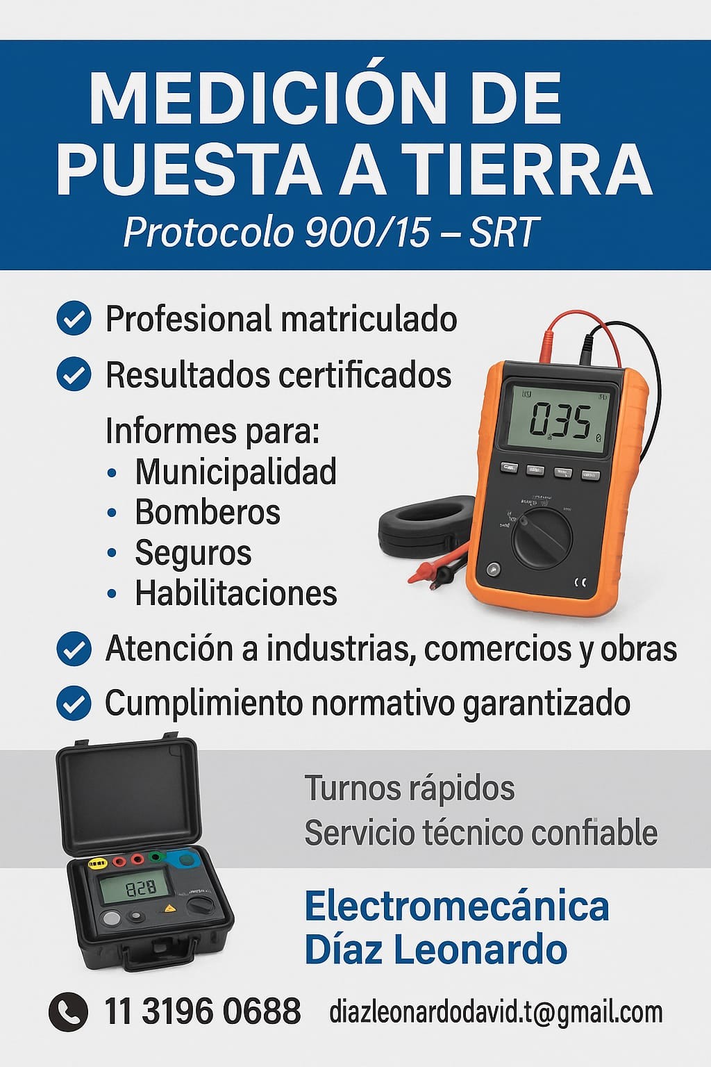 Electricista en Berazategui  — trabajo 3